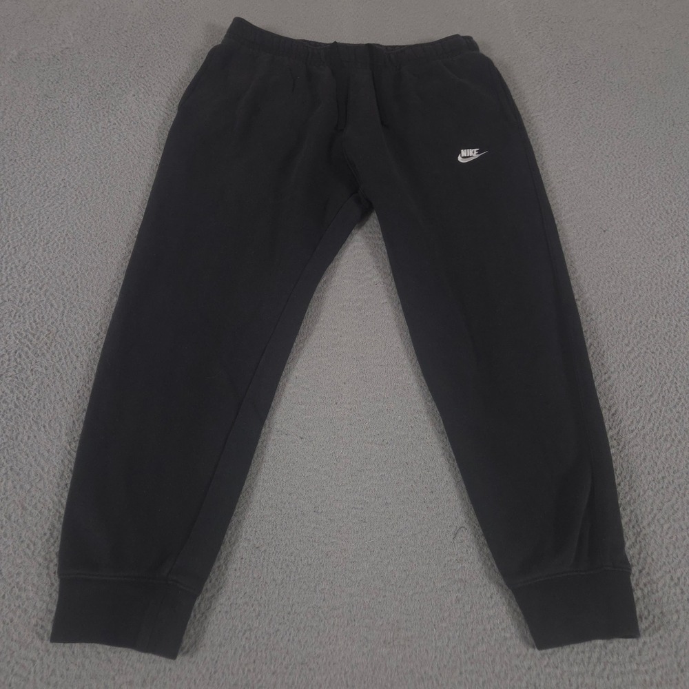 Nike Sweatpants Mens XL Sportswear Club Fleece Joggers Tapered Leg Cuffed Hem